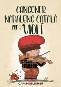 Cançoner nadalenc català per a violí amb gràfic d'acords de guitarra