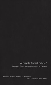 Fragile Social Fabric?