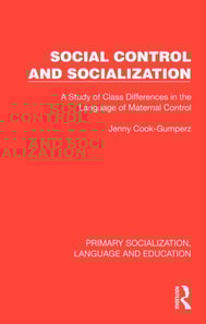 Social Control and Socialization