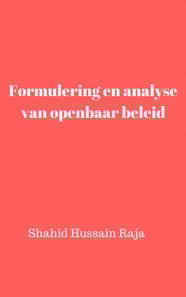 Formulering en analyse van openbaar beleid