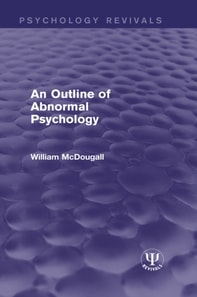 Outline of Abnormal Psychology