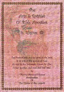 Acts & Epistles of Bible Apostles, in Rhyme (c)