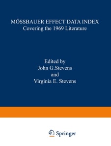 Mossbauer Effect Data Index