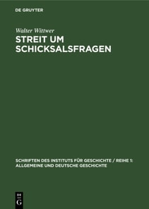 Streit um Schicksalsfragen