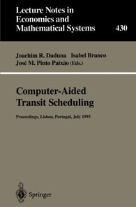 Computer-Aided Transit Scheduling