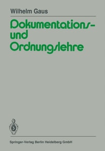 Dokumentations- und Ordnungslehre