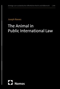 Animal in Public International Law