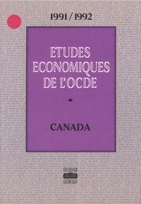 Etudes economiques de l'OCDE : Canada 1992