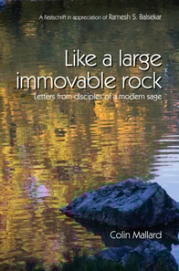Like A Large Immovable Rock : Letters From Disciples Of A Modern Sage