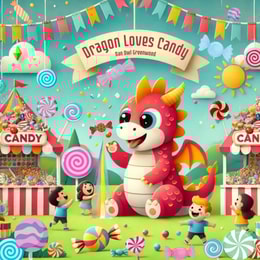 Dragon Loves Candy