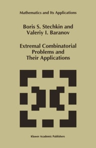 Extremal Combinatorial Problems and Their Applications