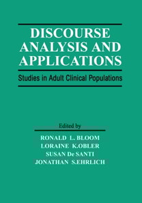 Discourse Analysis and Applications