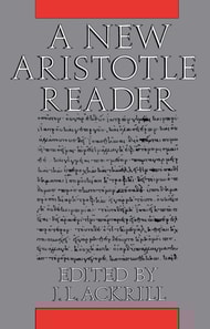 New Aristotle Reader