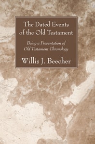 Dated Events of the Old Testament