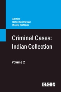 Criminal Cases: Indian Collection, Volume 2