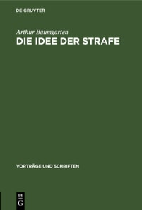 Die Idee der Strafe