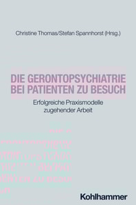 Die Gerontopsychiatrie bei Patienten zu Besuch