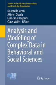 Analysis and Modeling of Complex Data in Behavioral and Social Sciences