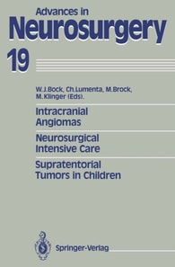 Intracranial Angiomas. Neurosurgical Intensive Care. Supratentorial Tumors in Children