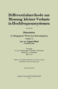 Differentialmethode zur Messung kleiner Verluste in Hochfrequenzsystemen