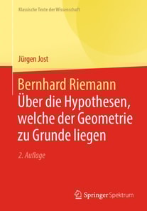 Bernhard Riemann - Uber die Hypothesen, welche der Geometrie zu Grunde liegen