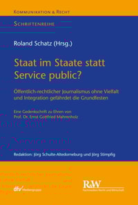 Staat im Staate statt Service public?