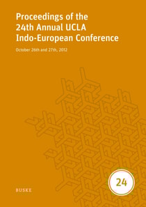 Proceedings of the 24th Annual UCLA Indo-European Conference