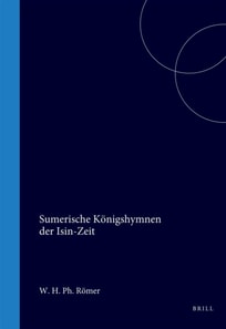 Sumerische Konigshymnen der Isin-Zeit