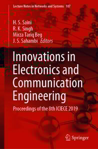 Innovations in Electronics and Communication Engineering
