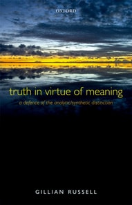 Truth in Virtue of Meaning