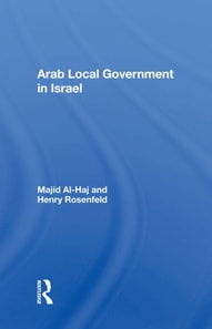 Arab Local Government In Israel