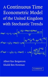 Continuous Time Econometric Model of the United Kingdom with Stochastic Trends