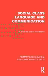 Social Class, Language and Communication