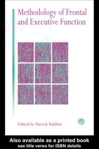 Methodology Of Frontal And Executive Function