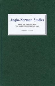 Anglo-Norman Studies XXXII
