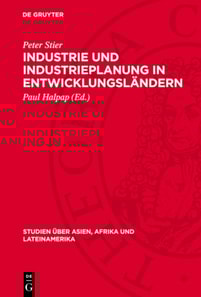 Industrie und Industrieplanung in Entwicklungsländern