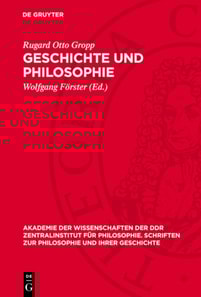Geschichte und Philosophie