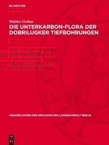 Die Unterkarbon-Flora der Dobrilugker Tiefbohrungen