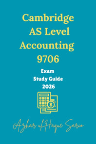 Cambridge AS Level Accounting 9706