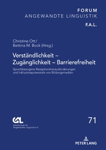 Verstaendlichkeit - Zugaenglichkeit - Barrierefreiheit