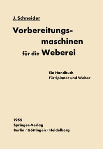 Vorbereitungsmaschinen für die Weberei