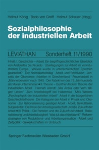 Sozialphilosophie der industriellen Arbeit