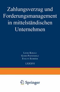 Zahlungsverzug und Forderungsmanagement in mittelständischen Unternehmen
