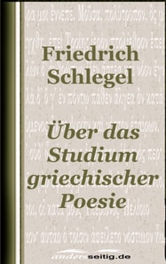 Über das Studium der griechischen Poesie