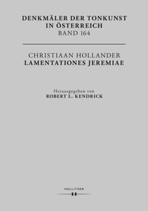 Christiaan Hollander. Lamentationes Jeremiae
