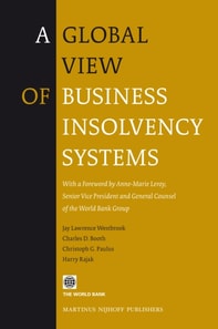 Global View of Business Insolvency Systems