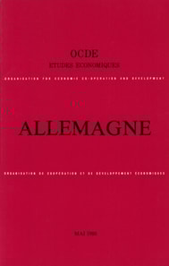 Etudes economiques de l'OCDE : Allemagne 1980