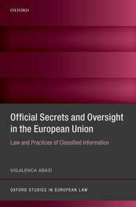 Official Secrets and Oversight in the EU