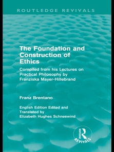 Foundation and Construction of Ethics (Routledge Revivals)
