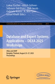 Database and Expert Systems Applications - DEXA 2025 Workshops
